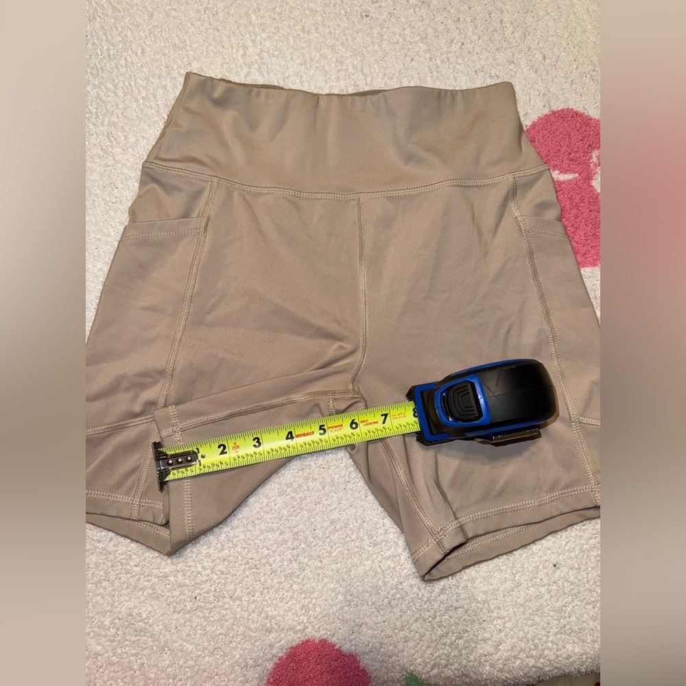 American Eagle Outfitters Tan Bike Shorts